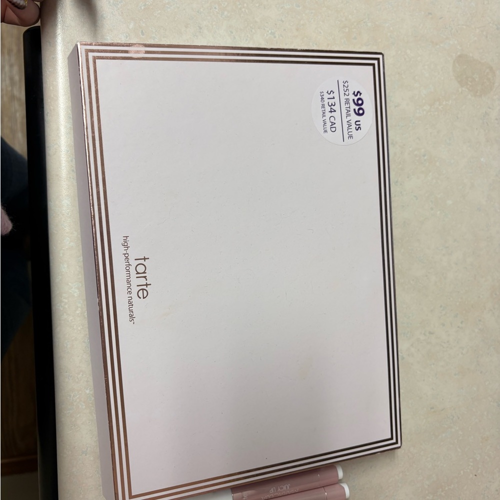 tarte Soft Pink and Rose Gold Makeup Palette